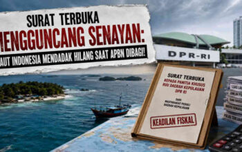 SURAT TERBUKA MENGGUNCANG SENAYAN: Laut Indonesia Mendadak Hilang Saat APBN Dibagi!