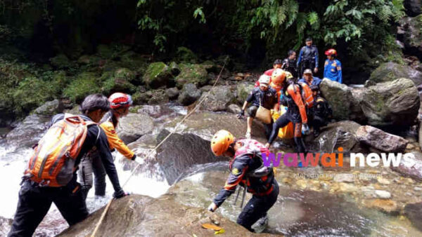 Wisata Curug Ciparay Berujung Duka, Pengunjung Asal Jakarta Timur Ditemukan Meninggal Setelah Tenggelam