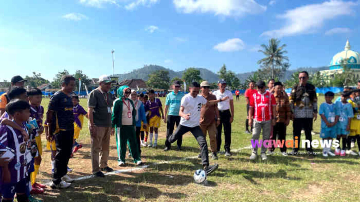 448 Pesepak Bola Cilik Ramaikan Kompetisi SSB U-12 Tanggamus, Pemkab Bidik Lahirkan Bibit Atlet Berprestasi