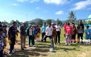 448 Pesepak Bola Cilik Ramaikan Kompetisi SSB U-12 Tanggamus, Pemkab Bidik Lahirkan Bibit Atlet Berprestasi