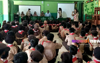 Bentengi Generasi dari Narkoba dan Bullying, Ratusan Siswa MI-MTs Miftahul Huda Digembleng Aparat dan Tokoh Daerah