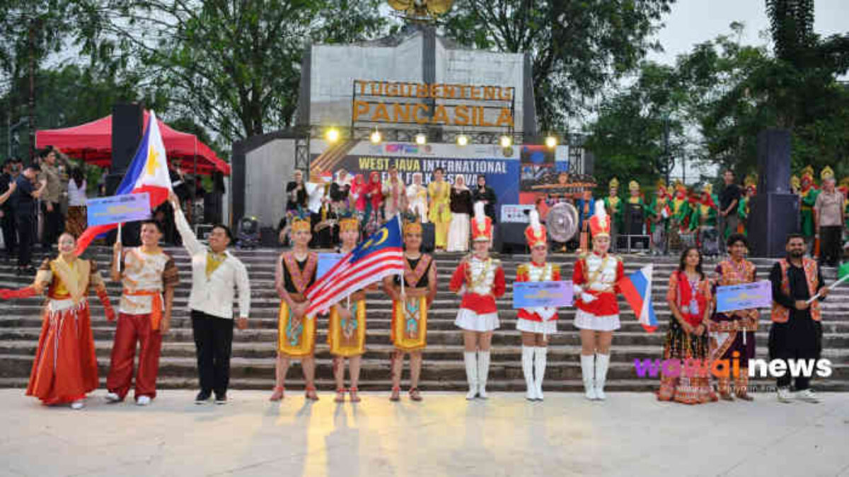 75 Delegasi 4 Negara Ramaikan West Java International Fun Folk Festival 2026, Subang Jadi Panggung Budaya Dunia
