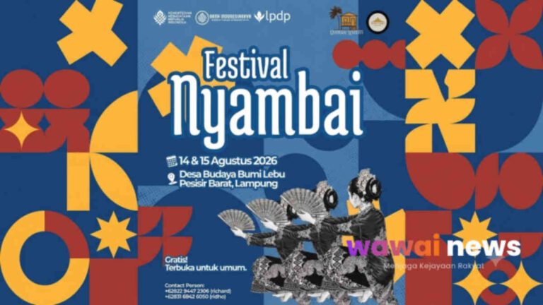 Festival Nyambai 2026 Siap Menggema! Saatnya Warisan Leluhur Lampung Bangkit dari Pesisir Barat