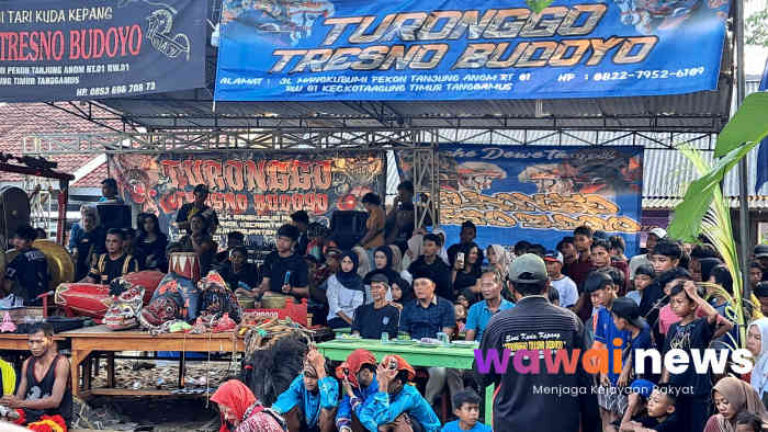 Gebrak Suro NasDem Tanggamus Diserbu Warga, Kuda Lumping Jadi Simbol Pelestarian Budaya