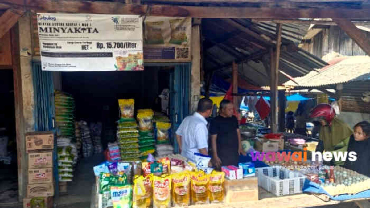 Harga Sembako di Kotabumi Masih Stabil, Polres Lampung Utara Pastikan Stok Aman