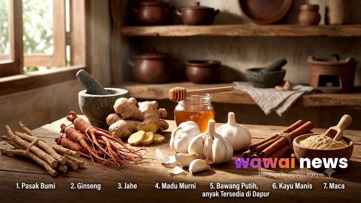 7 Obat Kuat Tradisional yang Dipercaya Bantu Stamina Pria, Nomor 5 Banyak Tersedia di Dapur