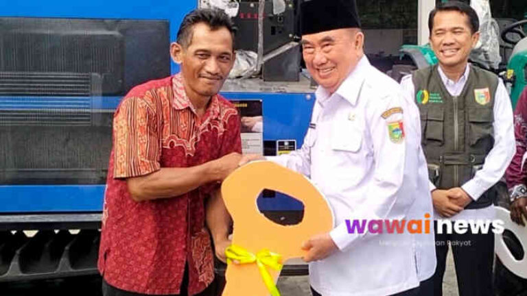 Lima Kelompok Tani di Tanggamus Terima Bantuan Alsintan, Diharapkan Dongkrak Produktivitas Pertanian