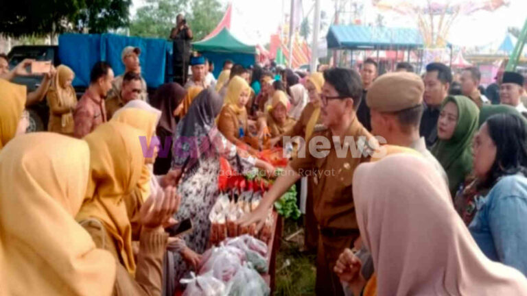 MTQ ke-45 Lampung Utara Bukan Sekadar Syiar, Pasar Murah Diserbu Warga hingga Sembako Ludes