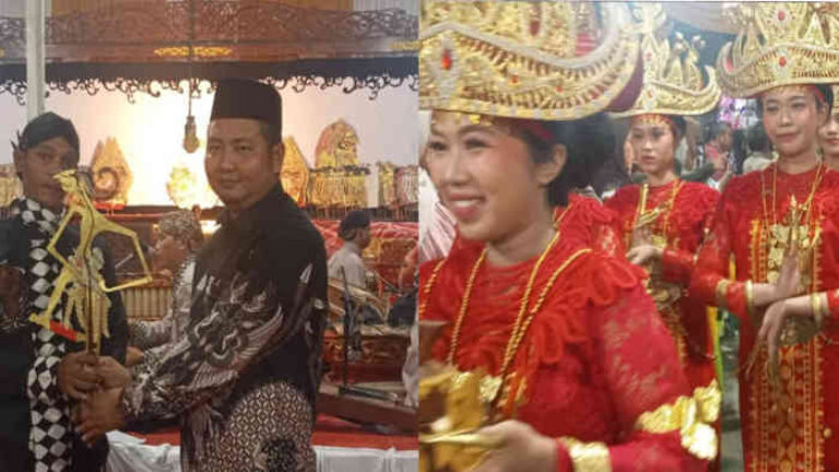 Wayang Kulit Semalam Suntuk di Bersih Desa Pekon Wates Pringsewu Jadi Magnet Budaya
