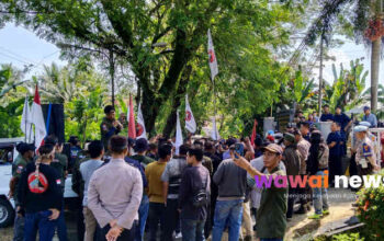 Ratusan Massa LSM Trinusa Kepung Lapas Kotabumi Desak Kalapas-KPLP Dicopot, Lapas Diduga Jadi Sarang Narkoba dan Pungli
