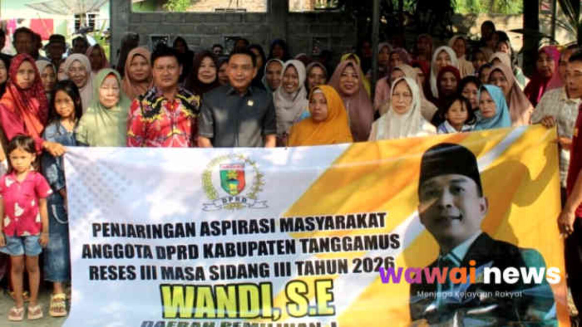 Reses DPRD Tanggamus, Warga Pekon Penanggungan Prioritaskan Jalan, Air Bersih, dan Renovasi Masjid