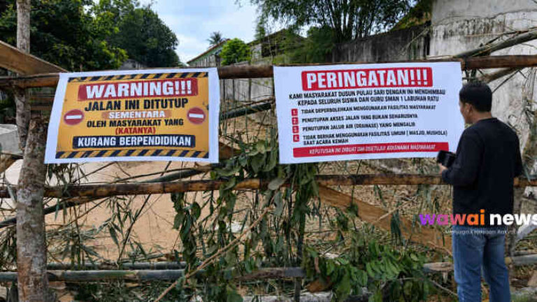 Viral! Warga Blokade SMAN 1 Labuhan Ratu, Tanah Hibah Dipakai Sekolah, Anak Sendiri Gagal Lolos SPMB 2026
