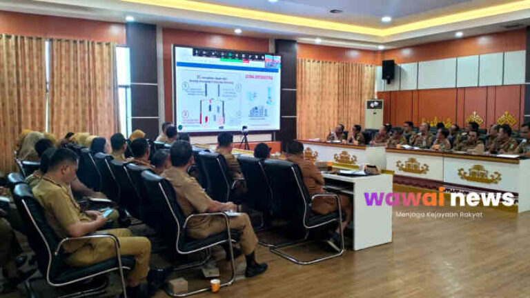 Wabup Tanggamus Ultimatum OPD: Jangan Sibuk Seremonial, MCSP KPK Harus Tuntas dan ASN Wajib Disiplin!