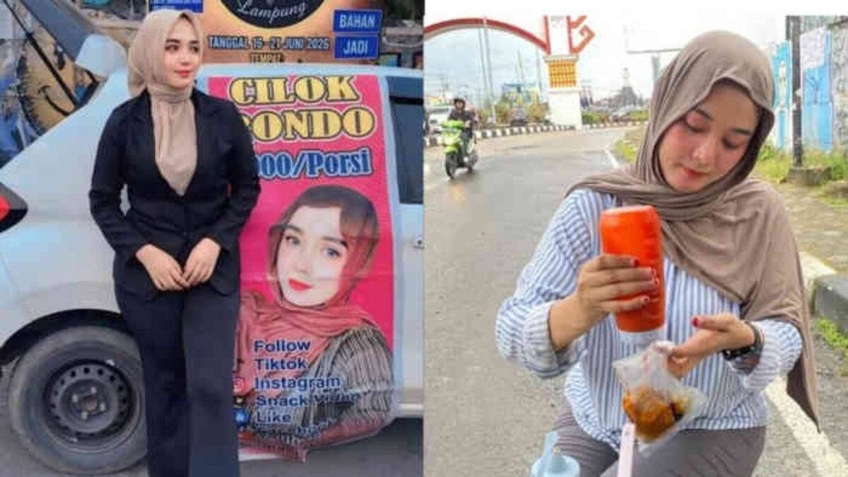 Dikira Pegawai Bank, Ternyata Juragan Cilok! Kisah Single Mom Cantik di Lampung Ini Viral dan Banjir Pujian