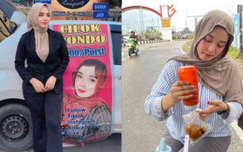 Dikira Pegawai Bank, Ternyata Juragan Cilok! Kisah Single Mom Cantik di Lampung Ini Viral dan Banjir Pujian