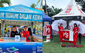 Awater dan HS Sumatra Curi Perhatian di Festival Sekappung Limo Migo II, Kolaborasi Bisnis dan Budaya Lampung Tuai Apresiasi
