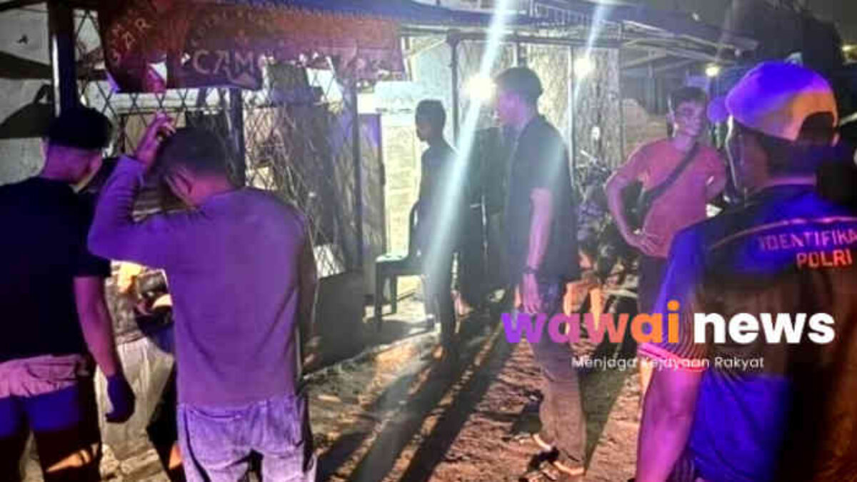 Duel Berdarah di Campang Jaya Diduga Usai Minum Tuak, Silalahi Tewas Kena Tikaman Rekan Sendiri?