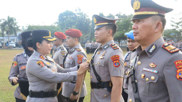 Mutasi di Polres Lampung Timur, Kasat Narkoba dan Kapolsek Sekampung Udik Resmi Berganti