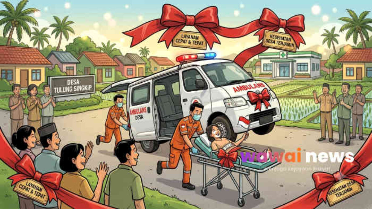 Beli Mobil Bekas Pakai Dana Desa, Empat Tahun Ambulans Tulung Singkip Belum Balik Nama