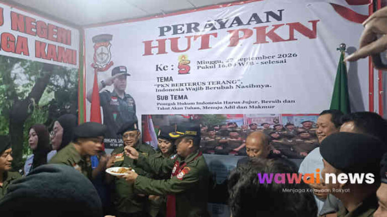 HUT ke-5 PKN Digelar Sederhana di Bekasi, Mangapul Sirait Singgung Teror hingga Hukum yang Tak Boleh Tumpul ke Atas