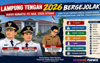 Lampung Tengah 2026 Bergejolak: Bupati Nonaktif, Plt Naik, Sekda Ditahan