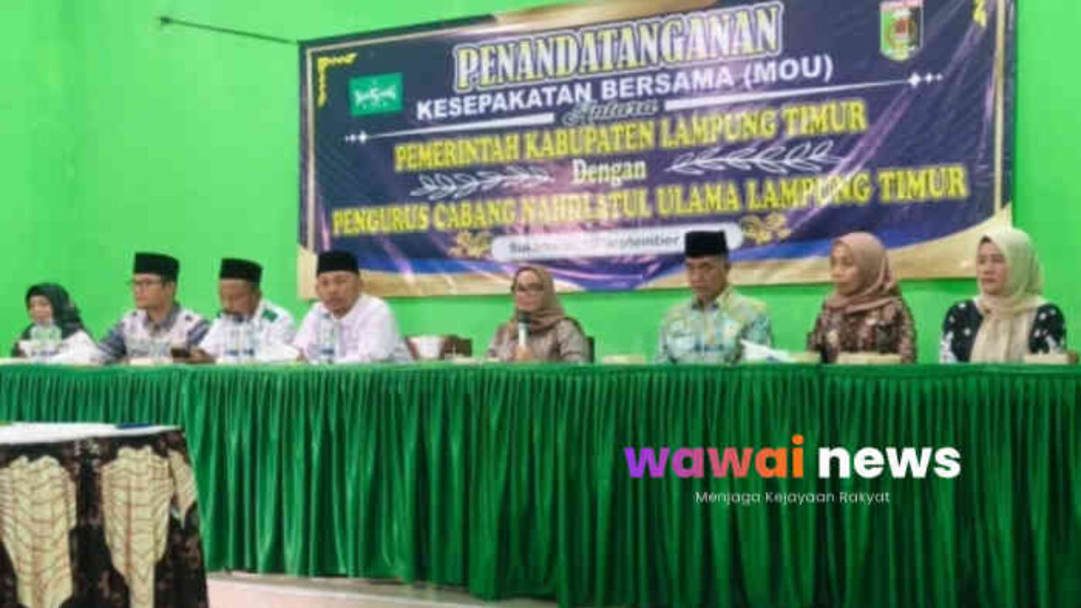 Pemkab Lampung Timur Gandeng NU, Bidik Hilirisasi Pertanian hingga Pasar Lebih Luas