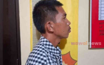 Pagas Tetangga, Pengusaha Kepiting di Labuhan Maringgai ‘Miwang’ Saat Diciduk Polisi