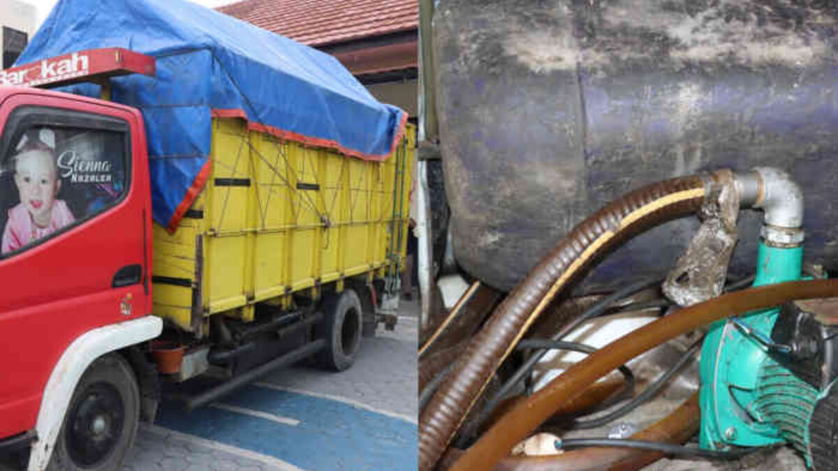 Bongkar Gudang Solar Subsidi di Tanjung Bintang, Polisi Sita 2.500 Liter