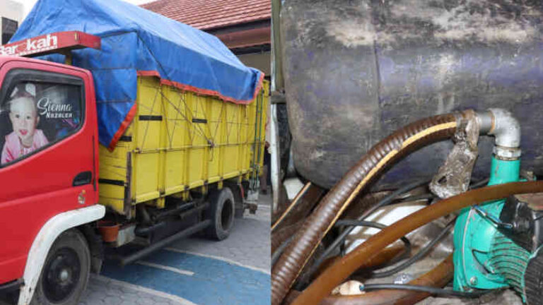 Bongkar Gudang Solar Subsidi di Tanjung Bintang, Polisi Sita 2.500 Liter