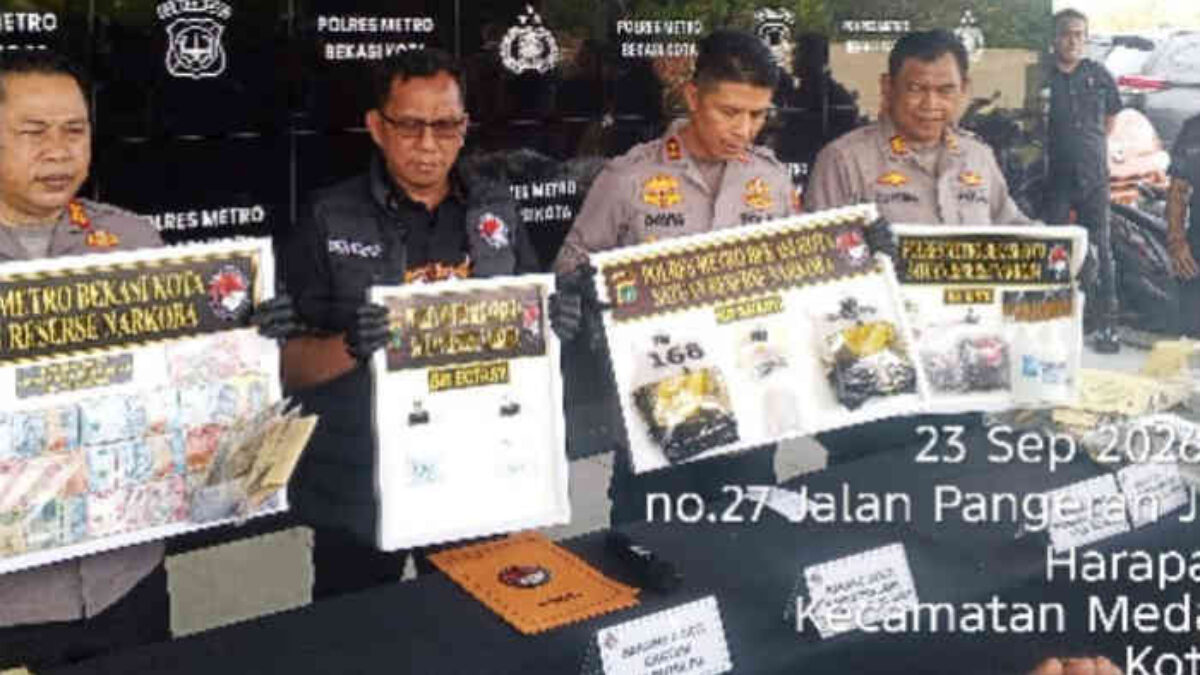 COD Narkoba di Jabodetabek Dibongkar, 74 Tersangka Diciduk: 49 Ribu Pil dan 2,2 Kg Sabu Disita