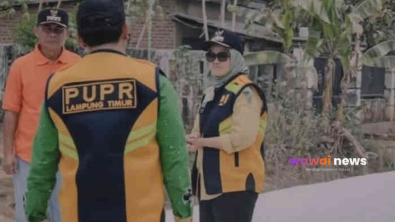 Rp55,3 Miliar untuk Preservasi Jalan Lampung Timur, Bupati Ela Janji Tepat Waktu: Publik Menunggu Kualitasnya