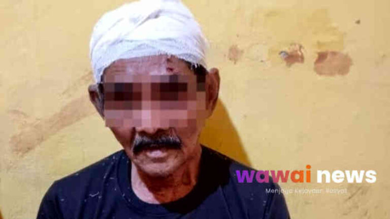 Kepergok Maling Motor Saat Korban Tidur, Kakek 73 Tahun di Mesuji Diamuk Warga