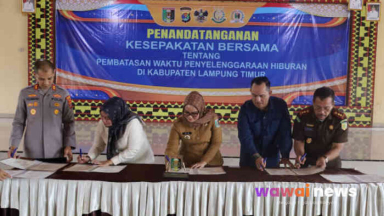 Nah Lho! Orgen di Lampung Timur Wajib Stop Pukul 17.00 WIB