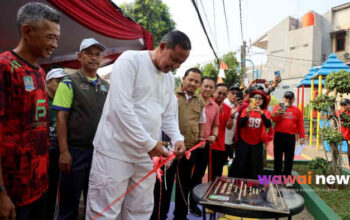 Resmikan Taman Bhineka Bekasi, Tri Adhianto Siapkan Penerangan dan Bahas Anggaran Lingkungan