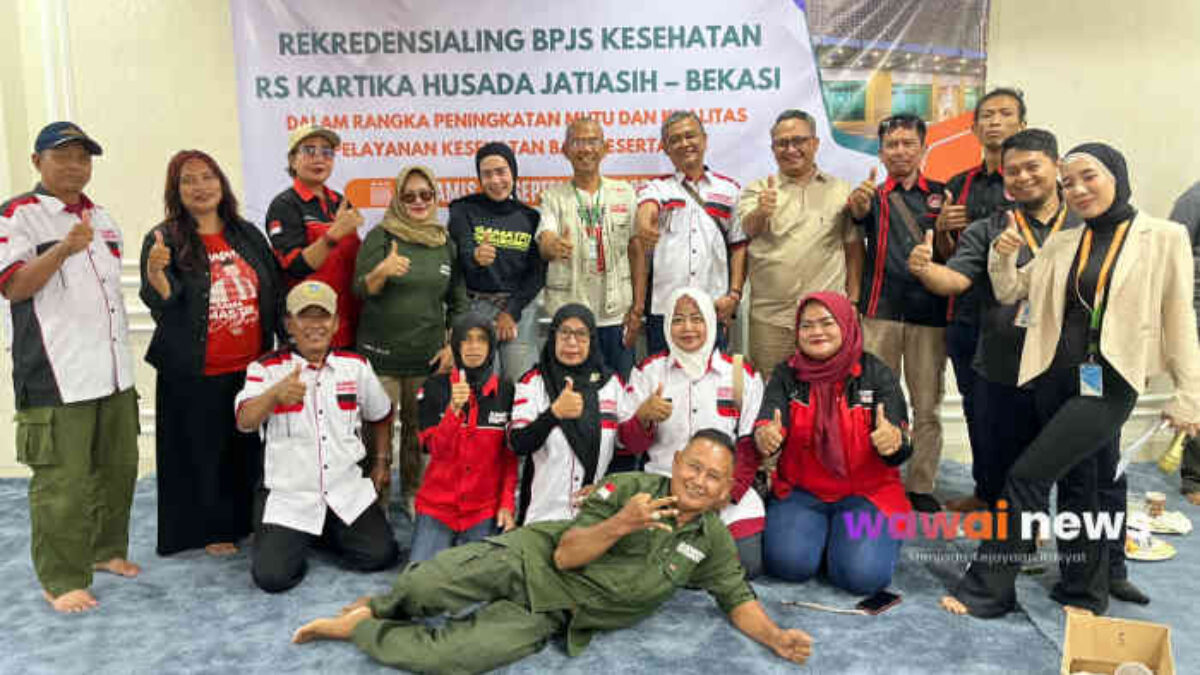 Relawan Samatri Turun Pantau Rekredensialing BPJS di RS Kartika Husada Jatiasih