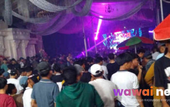 Suasana Orgen Tunggal di Jabung