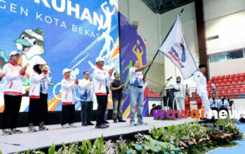 Tri Adhianto Kukuhkan 1.154 Atlet Kota Bekasi, Targetkan 200 Emas di Porprov Jabar 2026